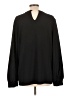 Halogen Black Long Sleeve Blouse Size XL - photo 2