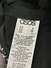 ASOS 100% Polyester Black Cocktail Dress Size 4 - photo 7