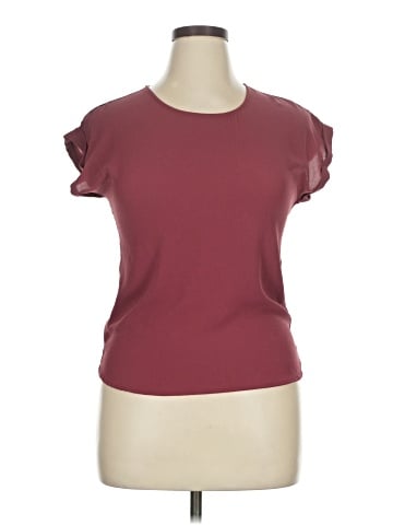 Pink Rose Short Sleeve Top (view 1)