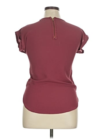 Pink Rose Short Sleeve Top (view 2)
