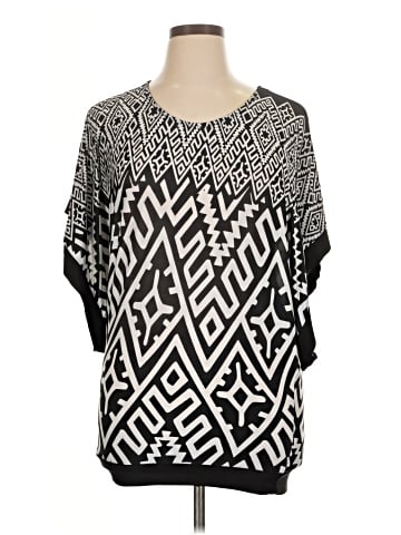 New Mode Short Sleeve Blouse (view 1)