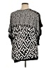 New Mode Black Short Sleeve Blouse Size 1X - photo 2