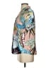 Allegra K 100% Polyester Tropical Tan Short Sleeve Blouse Size XS - photo 5