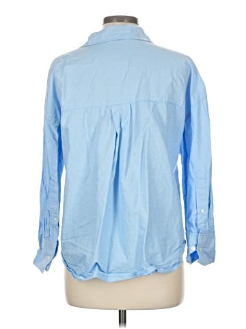Zara Long Sleeve Button-Down Shirt (view 2)
