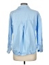 Zara Blue Long Sleeve Button-Down Shirt Size M - photo 2