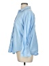 Zara Blue Long Sleeve Button-Down Shirt Size M - photo 5