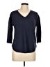 Chico's Blue Pullover Sweater Size Lg (2) - photo 1