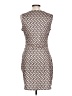 Unbranded Print Tan Cocktail Dress Size L - photo 2