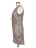 Unbranded Print Tan Cocktail Dress Size L - photo 5