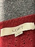 Ann Taylor LOFT Burgundy Pullover Sweater Size M - photo 7
