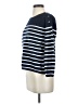 Monoprix femme Stripes Blue Pullover Sweater Size 2 - photo 5