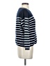 Monoprix femme Stripes Blue Pullover Sweater Size 2 - photo 4