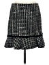 Maria Bianca Nero Tweed Gray Formal Skirt Size S - photo 1