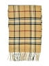 Dillard's 100% Acrylic Plaid Yellow Tan Scarf One size - photo 2