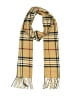 Dillard's 100% Acrylic Plaid Yellow Tan Scarf One size - photo 1
