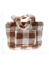 Assorted Brands Plaid Brown Tote One size - photo 1