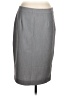Harve Benard Solid Gray Formal Skirt Size 6 - photo 1