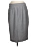 Harve Benard Solid Gray Formal Skirt Size 6 - photo 2