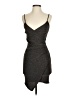 Assorted Brands Metallic Gray Cocktail Dress Size S - photo 1