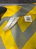 Tacera 100% Polyester Chevron-herringbone Yellow 3/4 Sleeve Blouse Size XL - photo 7