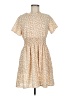 Shein 100% Polyester Paisley Tan Casual Dress Size M - photo 1
