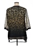 Catherines 100% Polyester Gold 3/4 Sleeve Blouse Size 0X - photo 2