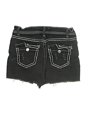 Bamboo Denim Shorts (view 2)