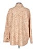 Daytrip Animal Print Orange Long Sleeve Blouse Size L - photo 2