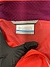 Columbia 100% Nylon Color Block Red Pink Windbreaker Size S - photo 3