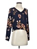Babaton Blue 3/4 Sleeve Blouse Size XS - photo 1