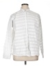 Gap 100% Cotton Stripes White Long Sleeve Button-Down Shirt Size XL - photo 1