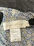 BEIGE BOTANY 100% Rayon Blue Short Sleeve Top Size S - photo 7