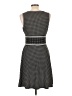 Max Studio Houndstooth Black Cocktail Dress Size L - photo 2