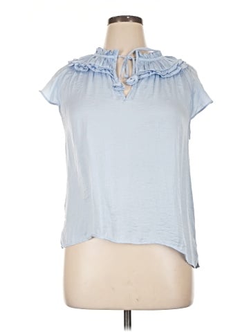 Aqua Sleeveless Blouse (view 1)