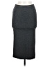 Leith 100% Spandex Solid Gray Casual Skirt Size M - photo 1