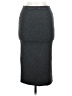 Leith 100% Spandex Solid Gray Casual Skirt Size M - photo 2