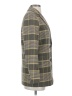 Whistles Plaid Yellow Brown Coat Size XS - photo 4