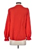 Shein 100% Polyester Red Long Sleeve Blouse Size 2 - photo 2