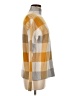 Tahari Checkered-gingham Yellow Turtleneck Sweater Size M - photo 4