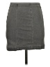 Free People Solid Gray Denim Skirt Size 2 - photo 2