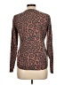 Socialite Animal Print Brown Pullover Sweater Size L - photo 2