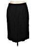 Talbots Solid Black Wool Skirt Size 12 - photo 2
