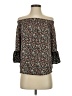 Ardene Black 3/4 Sleeve Blouse Size S - photo 1