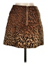 Ecote Animal Print Brown Casual Skirt Size 0 - photo 2