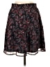 Garnet Hill 100% Silk Paisley Black Silk Skirt Size XS - photo 2