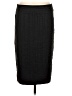 Candie's Solid Black Casual Skirt Size 9 - photo 1