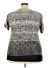 Zoe D. Gray Short Sleeve Top Size 3X - photo 2