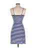 Glamorous Stripes Blue Casual Dress Size 2 - photo 2