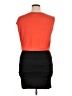 Geri C. Color Block Orange Cocktail Dress Size XL - photo 2