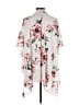 Andree by UNIT White Tan Kimono Size S - photo 2